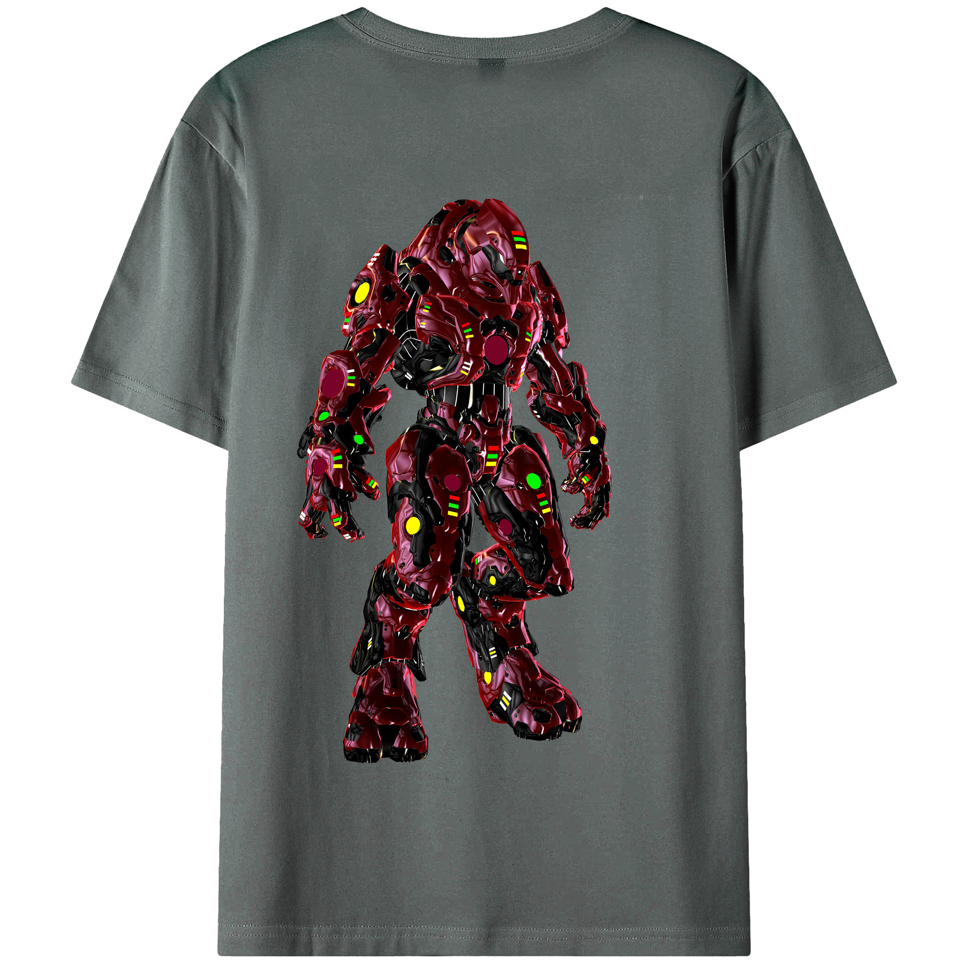 （画像用） Transformers トランスフォーマー 綿100％半袖Tシャツ（背面プリント）